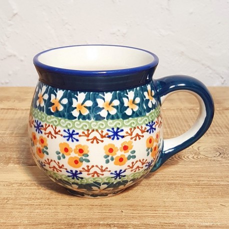 ポーリッシュポタリー MANUFAKTURA ﾎﾟｰﾗﾝﾄﾞﾏｸﾞｶｯﾌﾟ 350ml K90-BIKW