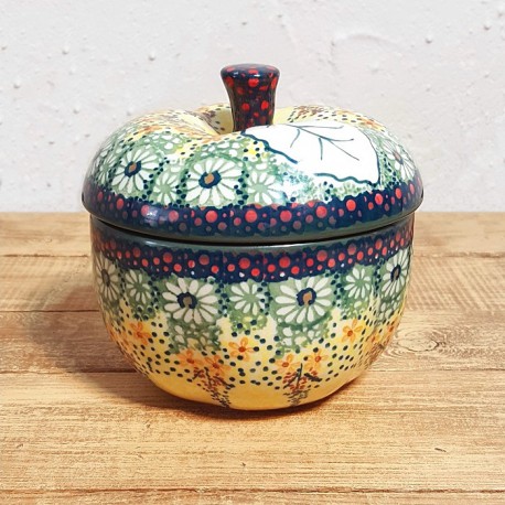 ポーリッシュポタリー MANUFAKTURA りんごポット 12cm J58-WK52