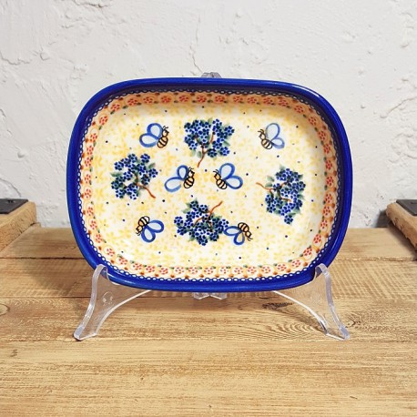 ポーリッシュポタリー VENA オリーブ皿13cm V172-A007