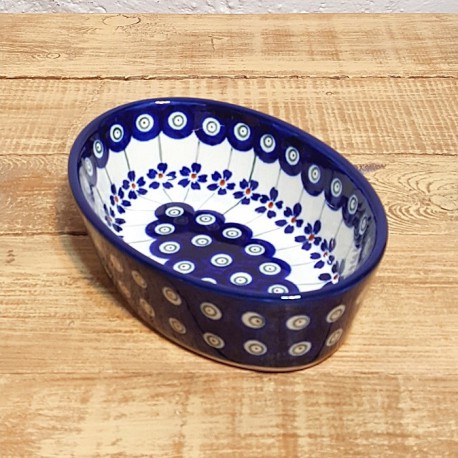 ポーリッシュポタリー BOLESLAWIEC グラタン皿 16cm GU703-166A