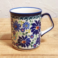 ポーリッシュポタリー BOLESLAWIEC ストレートマグ 0.25L GU872-DU126