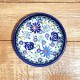 ポーリッシュポタリー BOLESLAWIEC 平皿プレートXSφ11.6cm GU703-DU126