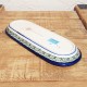 ポーリッシュポタリー BOLESLAWIEC オーバルロングプレート28.5cm GU928-DU182